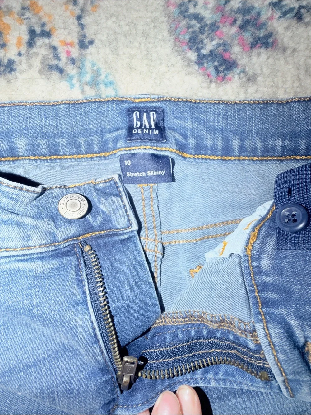 Gap Kids Stretch Skinny Jeans Size 10